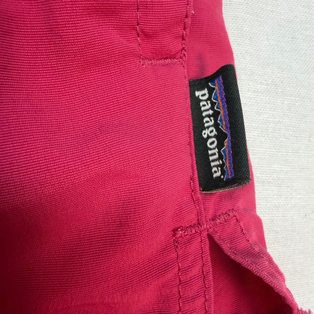 Patagonia Baggies Shorts Womens Small Pink Magenta Elastic Waist Hiking Water - Picture 5 of 8